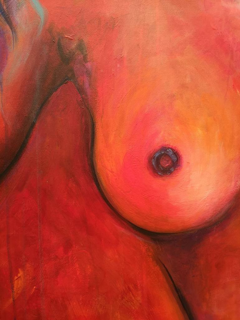 Original Nude Painting by VI LO