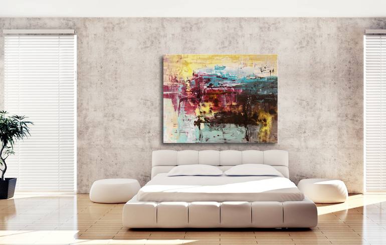 Original Abstract Painting by William Stern