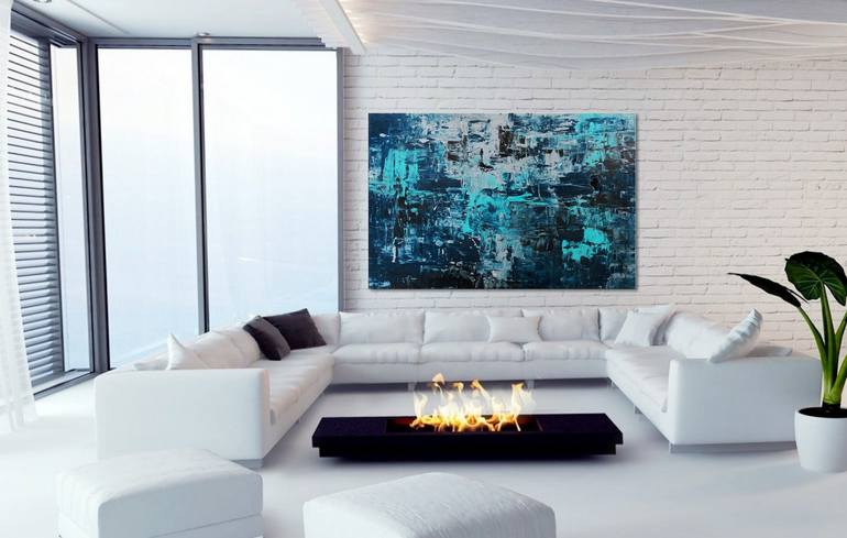 Original Abstract Painting by William Stern