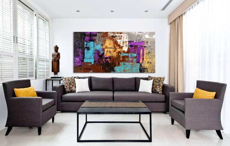 Original Abstract Painting by William Stern