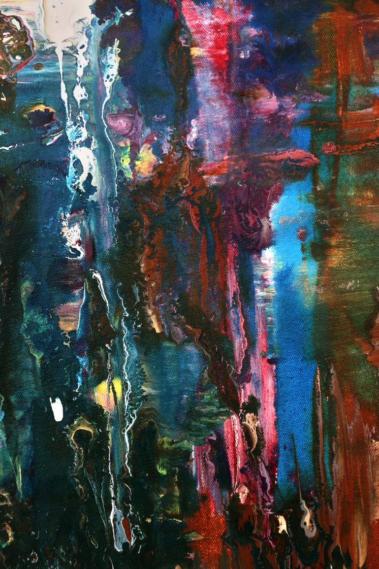 Original Abstract Expressionism Abstract Painting by William Stern