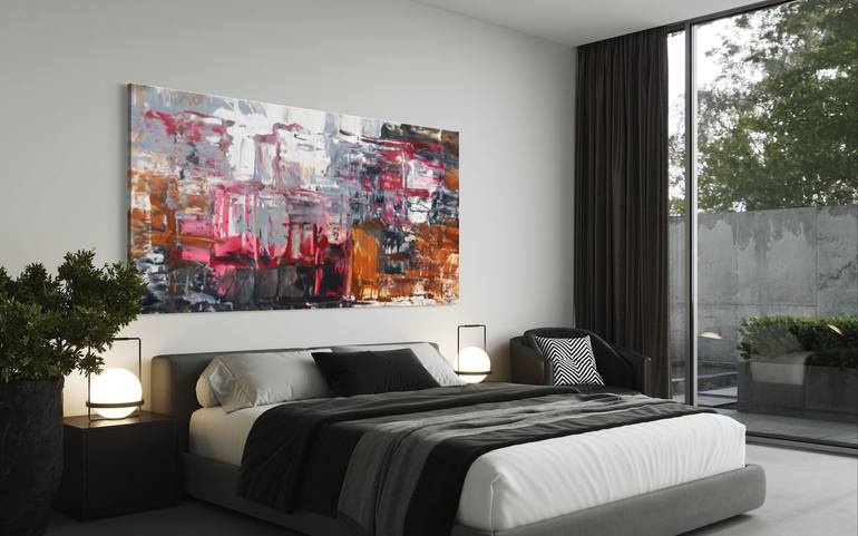 Original Abstract Painting by William Stern