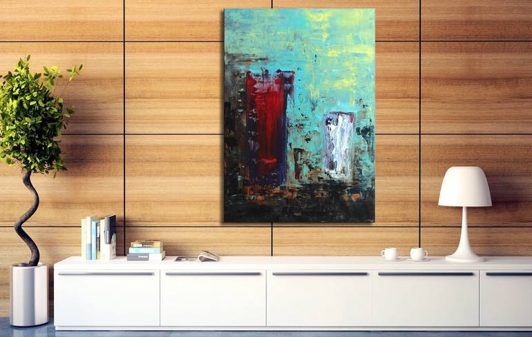 Original Abstract Expressionism Abstract Painting by William Stern