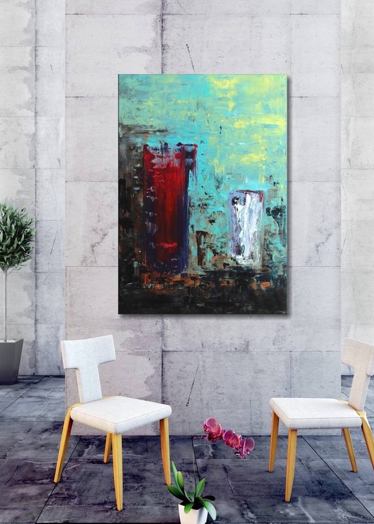 Original Abstract Painting by William Stern