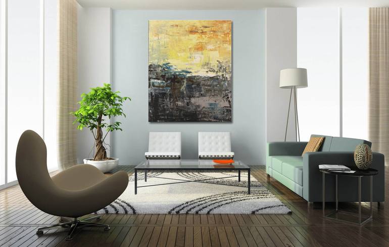 Original Abstract Painting by William Stern