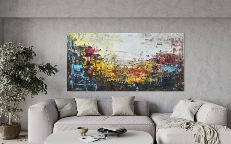 Original Abstract Painting by William Stern