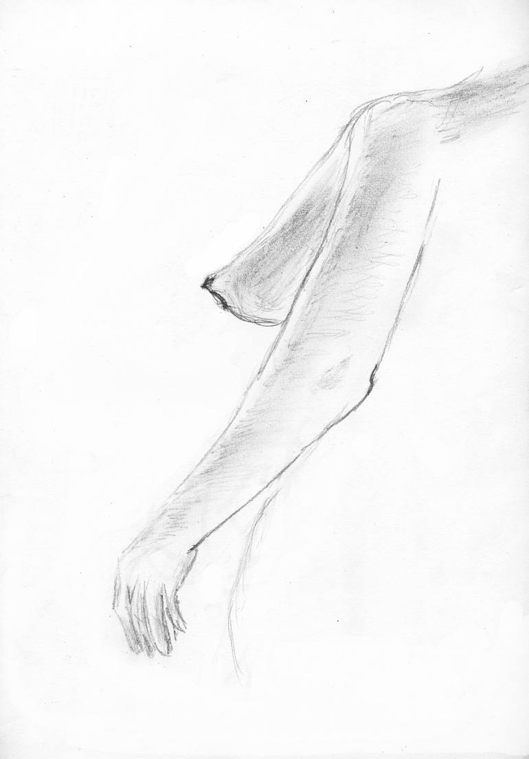 nude 1 Drawing by Will Rora Jr | Saatchi Art