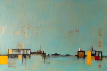 Original Minimalism Abstract Paintings by Enza Varvara