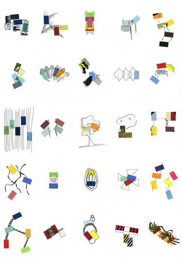 Print of Patterns Collage by Aphra O'Connor
