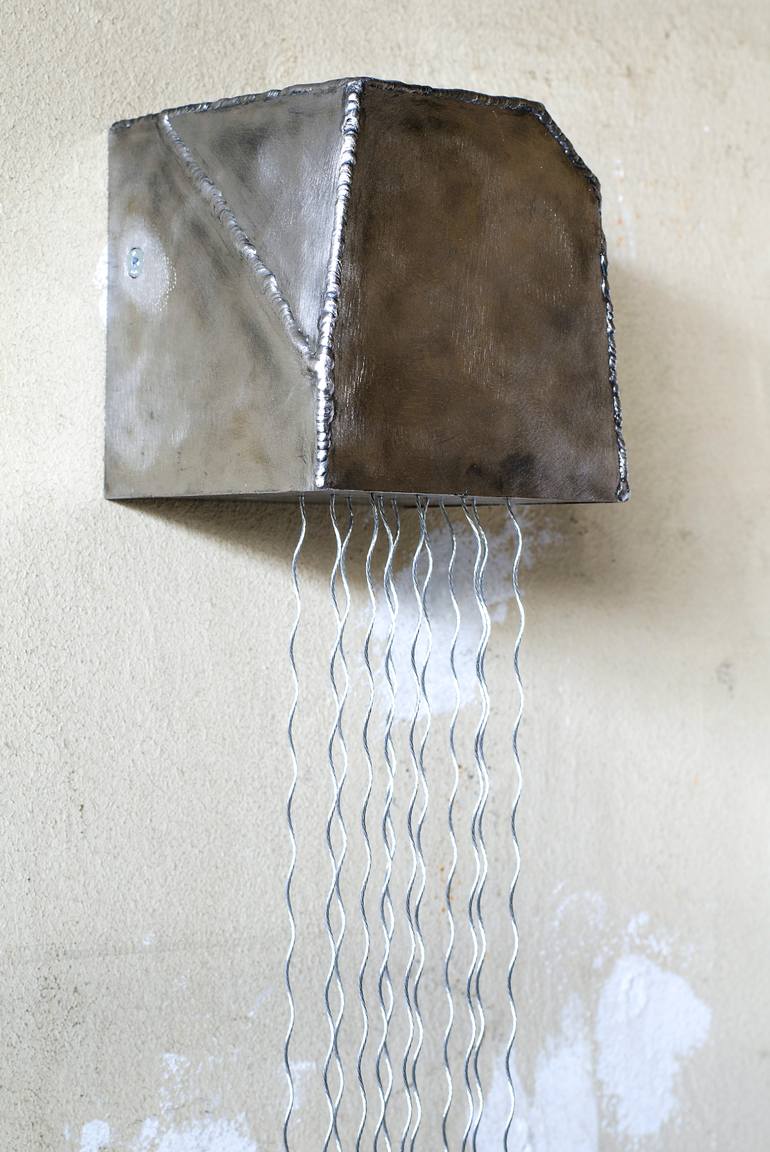 Original Minimalism Geometric Sculpture by Nikolay Marinov