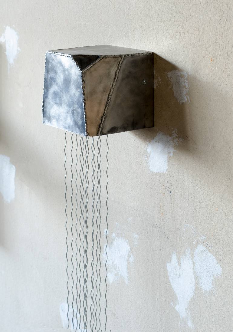 Original Minimalism Geometric Sculpture by Nikolay Marinov