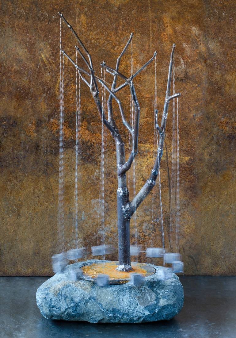 Original Conceptual Floral Sculpture by Nikolay Marinov