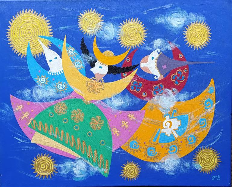 Original Fine Art Fantasy Paintings by Lela Tabliashvili