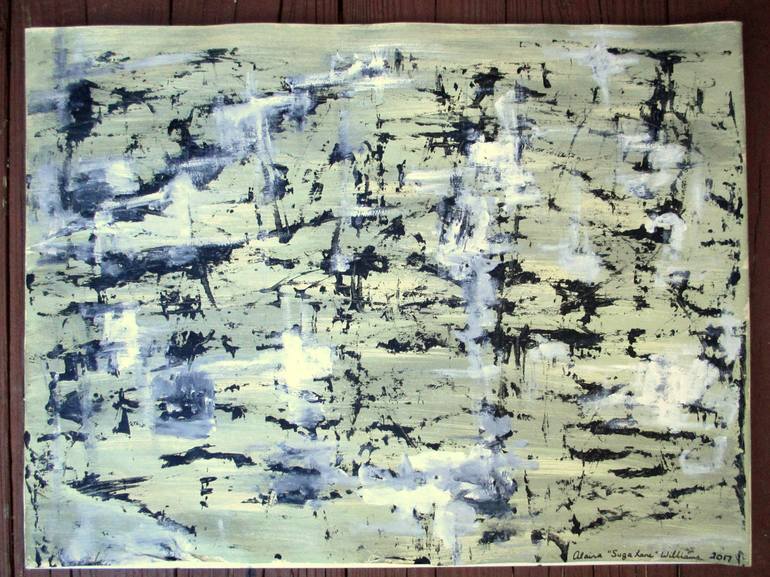 Original Abstract Painting by Alaina Suga Lane Williams