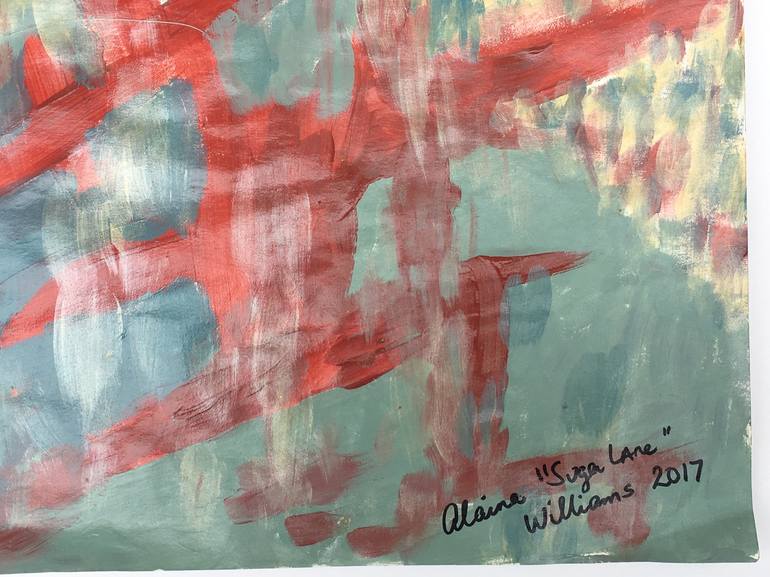 Original Abstract Painting by Alaina Suga Lane Williams