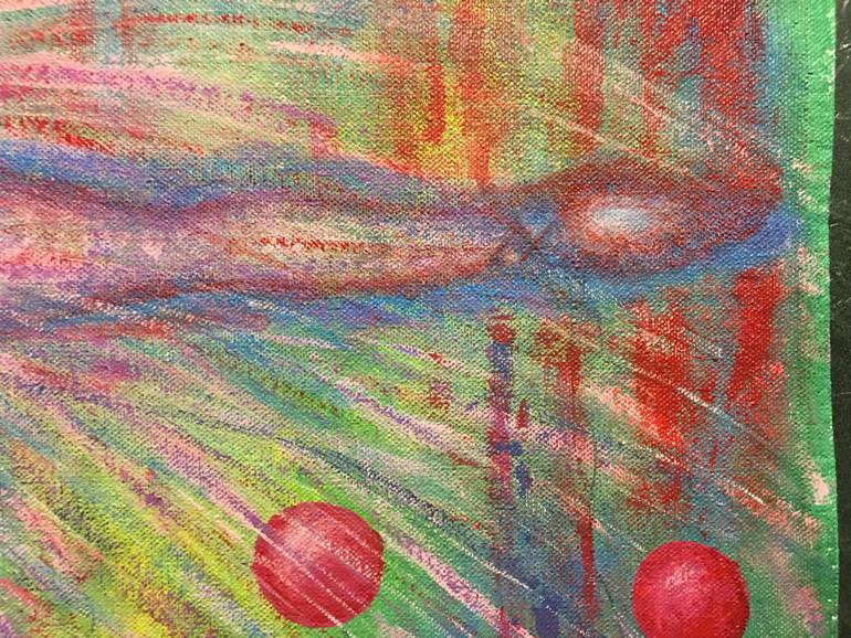 Original Abstract Performing Arts Painting by Alaina Suga Lane Williams