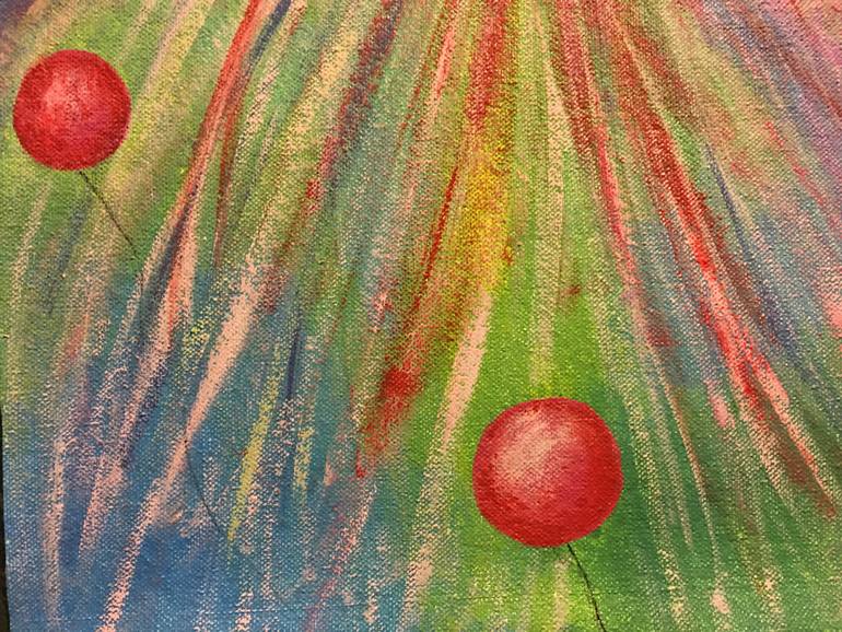 Original Abstract Performing Arts Painting by Alaina Suga Lane Williams