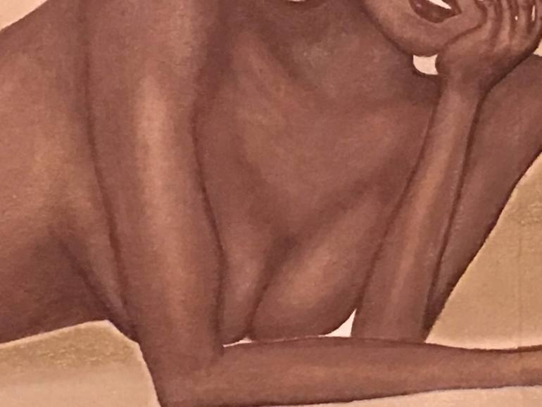 Original Figurative Beach Painting by Alaina Suga Lane Williams