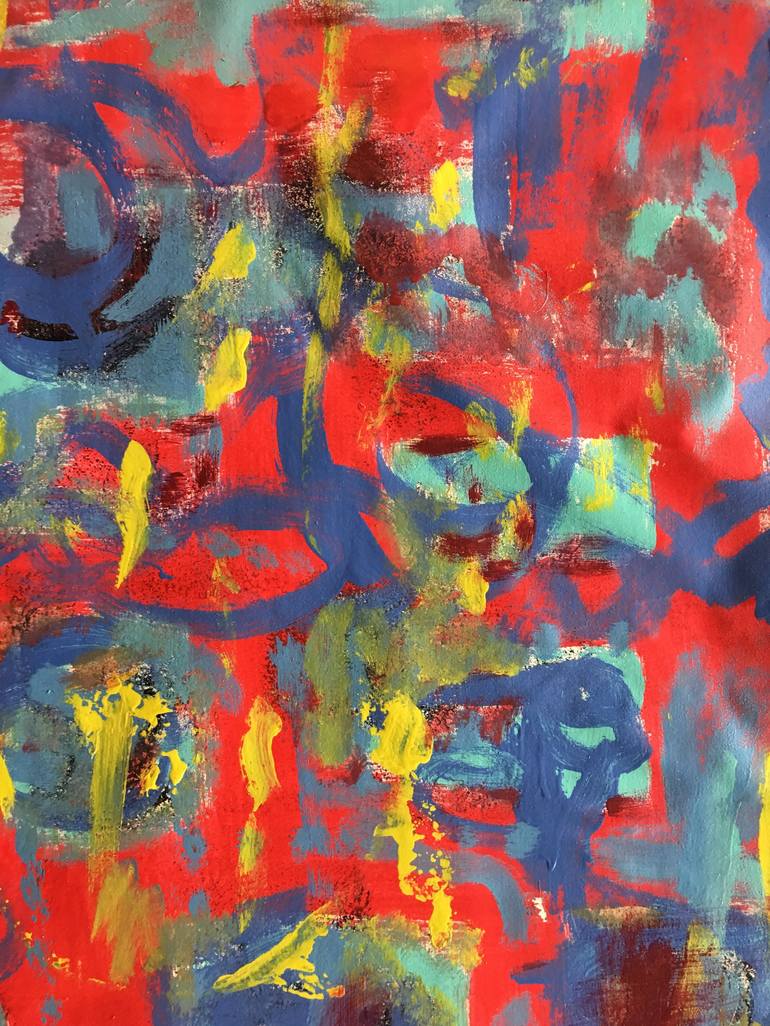 Original Abstract Painting by Alaina Suga Lane Williams