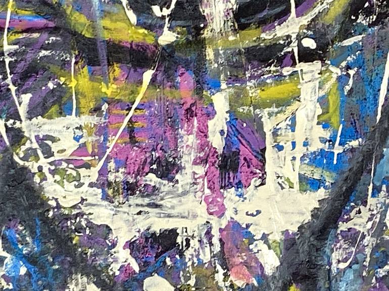 Original Fine Art Abstract Painting by Alaina Suga Lane Williams