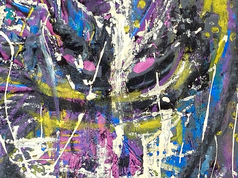 Original Abstract Painting by Alaina Suga Lane Williams