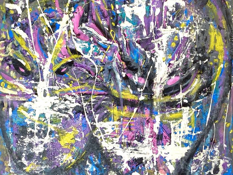 Original Abstract Painting by Alaina Suga Lane Williams