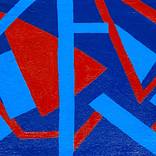 Bold Geometric Modern Tribal Painting by Alaina Suga Lane Williams