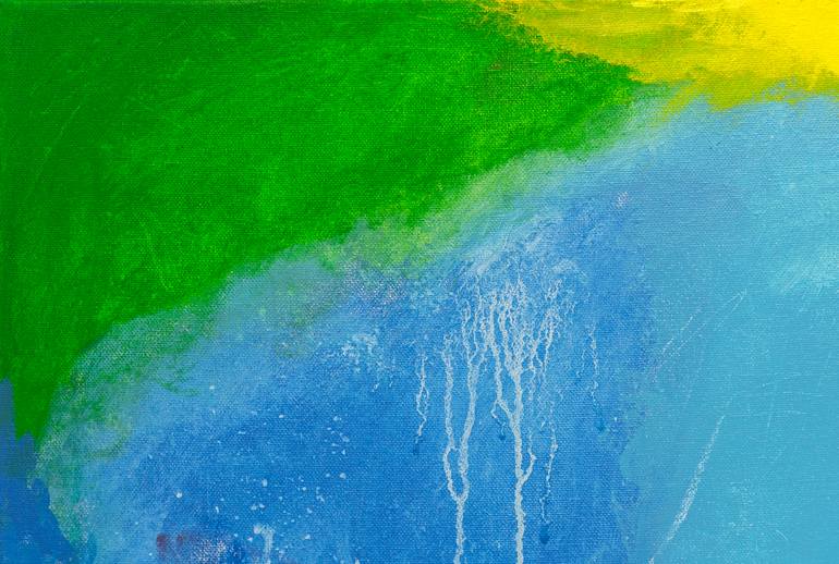 Original Abstract Expressionism Abstract Painting by Joe Papagoda