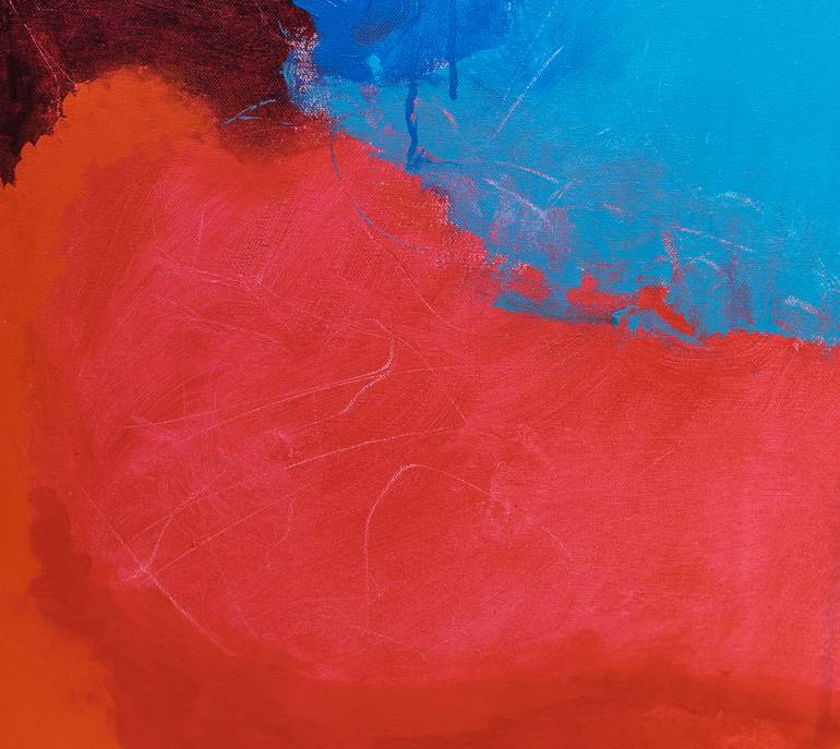 Original Abstract Expressionism Abstract Painting by Joe Papagoda