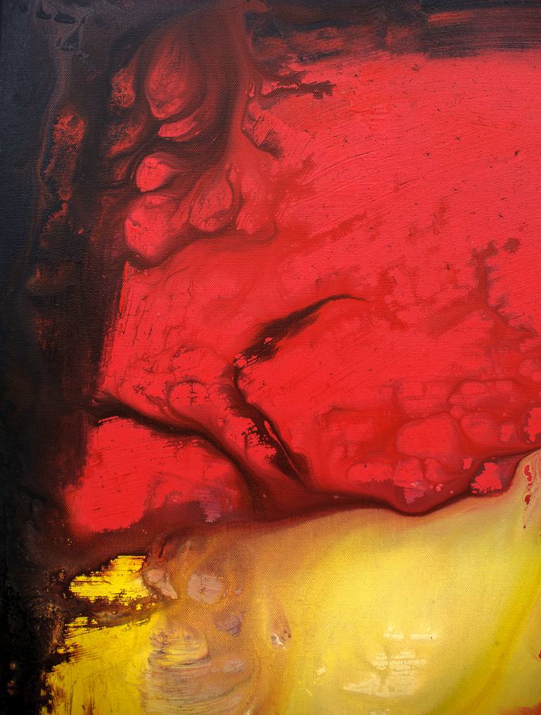 Original Abstract Expressionism Abstract Painting by Joe Papagoda