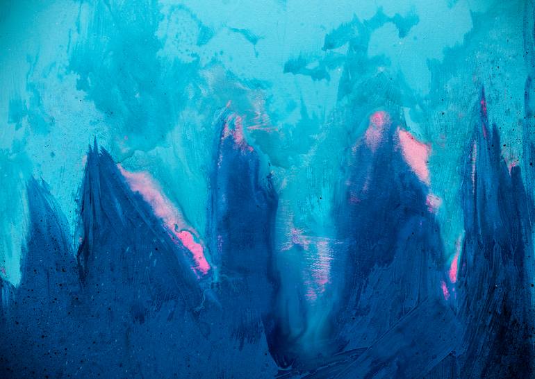 Original Other Abstract Painting by Joe Papagoda