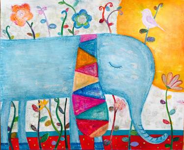 Print of Fine Art Animal Mixed Media by Sunny K Lee