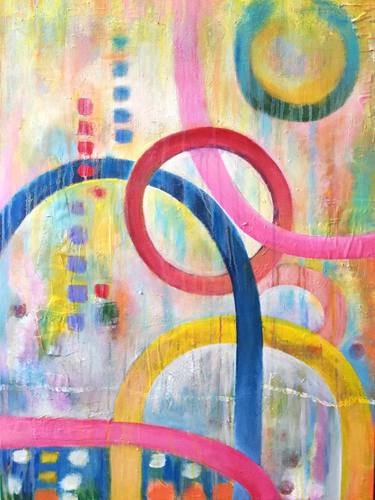 Original Abstract Expressionism Abstract Painting by Sunny K Lee