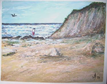 Original Beach Paintings by Nadia Viguier