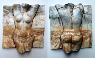 Original Figurative Wall Sculpture by Eve Olsen