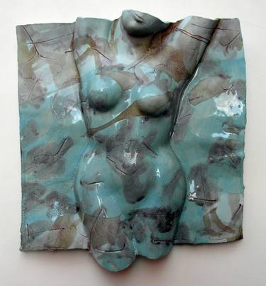 Original Figurative Wall Sculpture by Eve Olsen