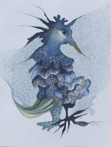 Print of Abstract Nature Drawings by F Gulsima Baykal