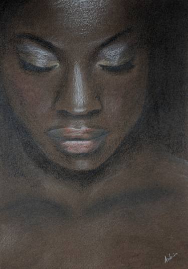 Saatchi Art Artist Aubin de Jongh; Drawings, “African Queen” #art