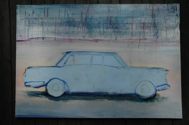 Original Abstract Expressionism Car Paintings by Victor van de Lande