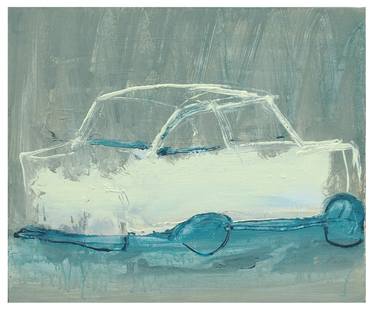 Print of Abstract Expressionism Automobile Paintings by Victor van de Lande