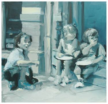 Original Children Paintings by Victor van de Lande