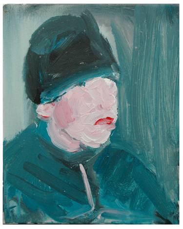 Original Abstract Expressionism Portrait Paintings by Victor van de Lande