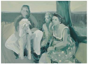 Original Abstract Family Paintings by Victor van de Lande