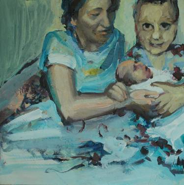 Original Family Paintings by Victor van de Lande