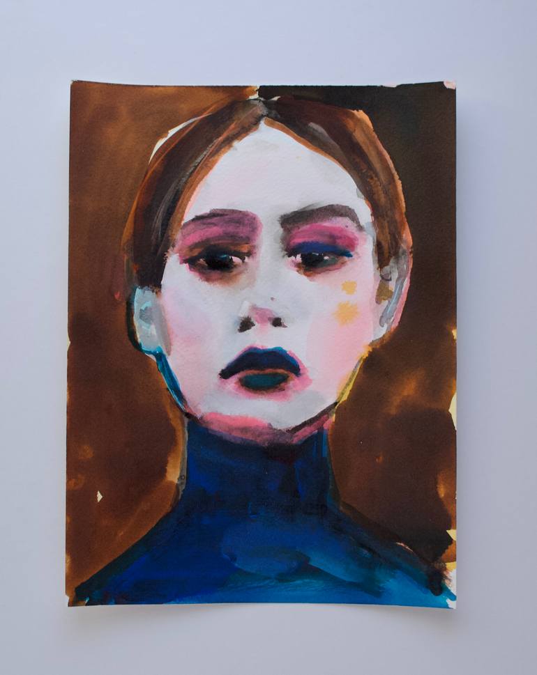 Original Portraiture Women Painting by Kim Kimbro