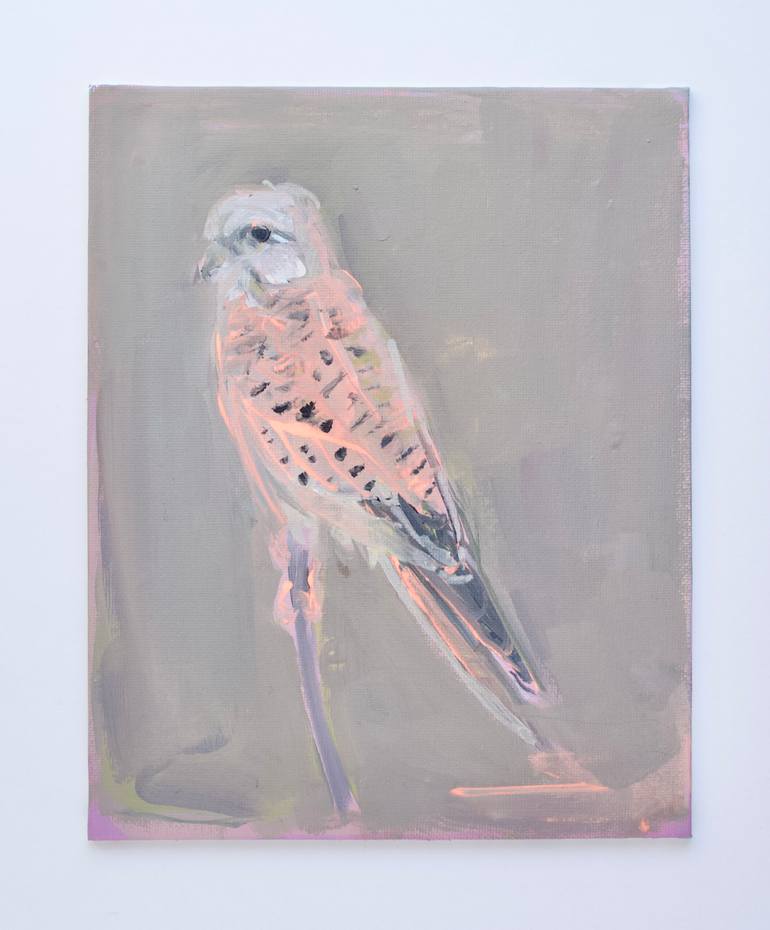 Original Painterly Abstraction Animal Painting by Kim Kimbro