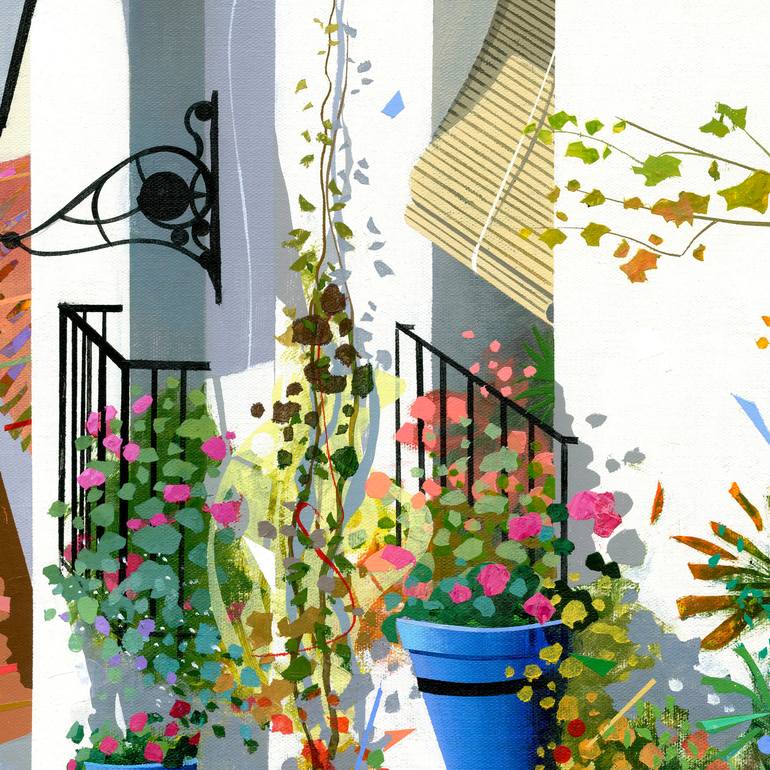 Original Contemporary Architecture Painting by Benito Salmerón