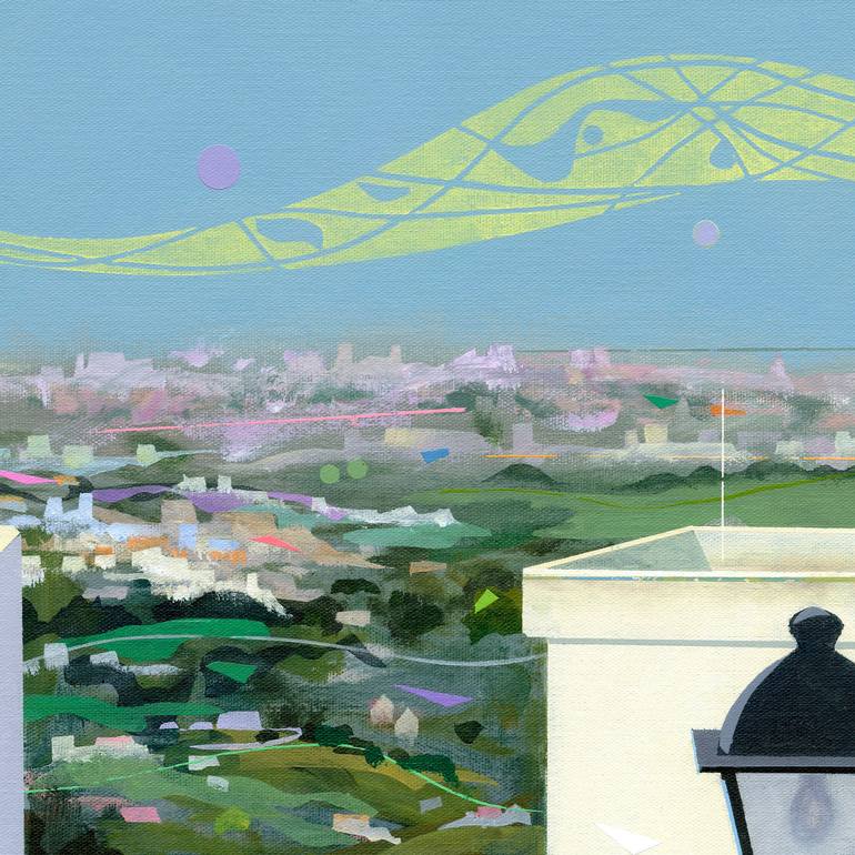 Original Contemporary Architecture Painting by Benito Salmerón