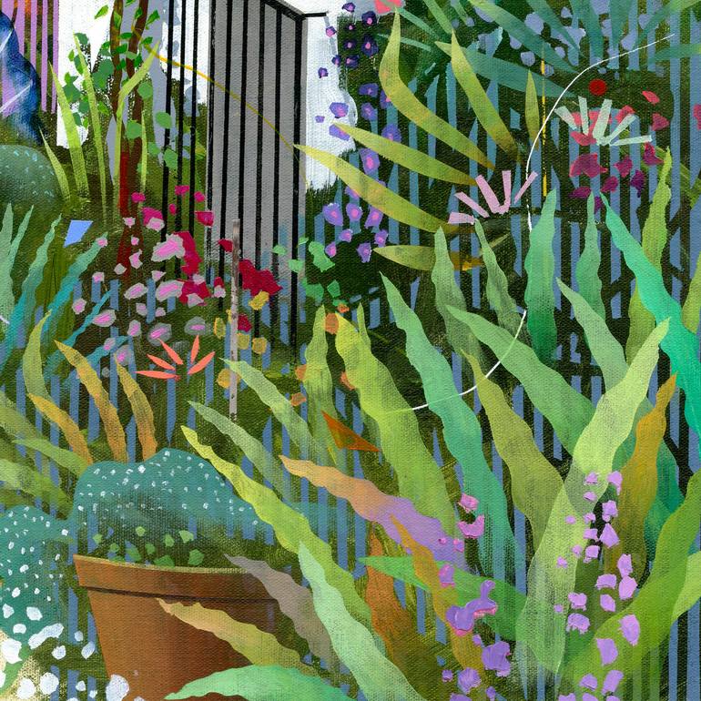 Original Contemporary Architecture Painting by Benito Salmerón