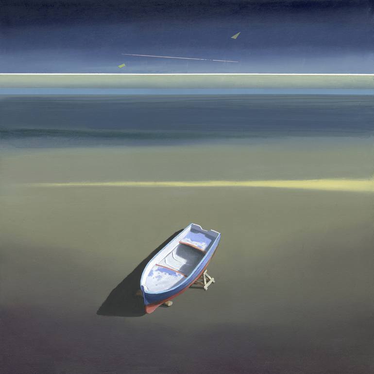 Print of Figurative Seascape Paintings by Benito SalmeróN